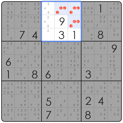 daily samurai sudoku